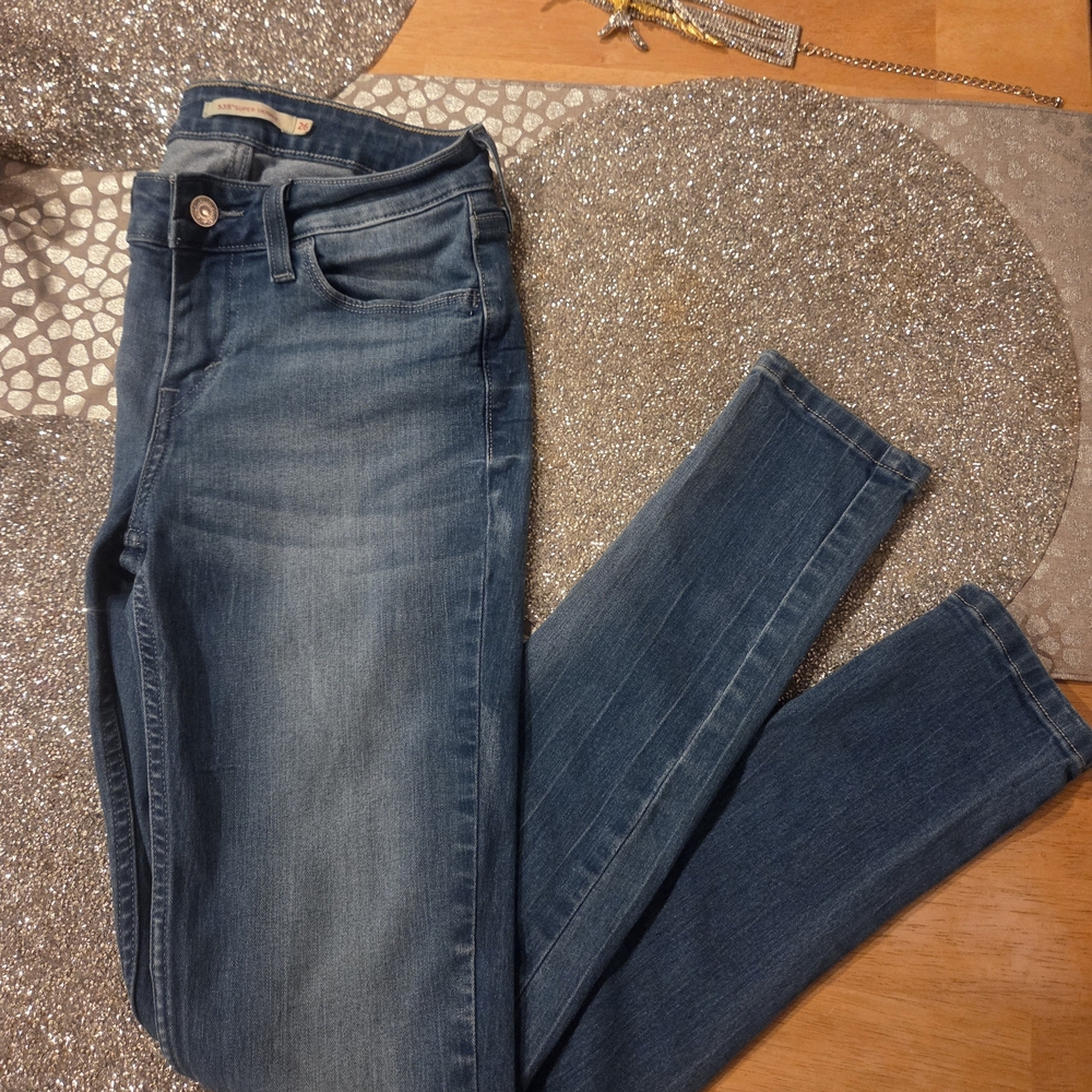 ​Y2K Aesthetic 🦋 Levi’s 535 Super Skinny Low Rise Denim | Size 26 - Picture 5 of 16